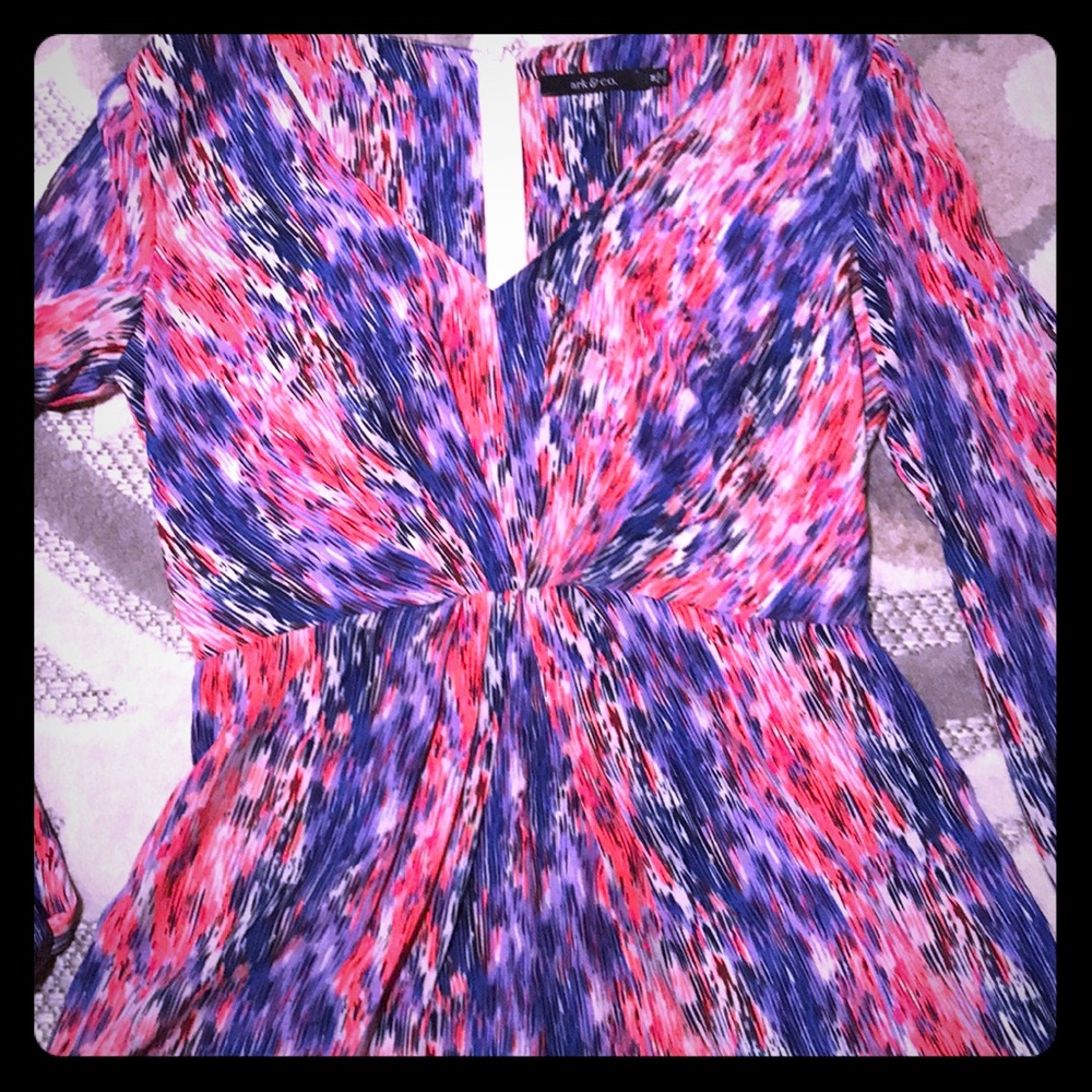Bright long-sleeved Romper